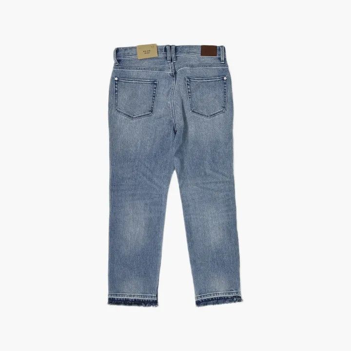 Burberry Burberry Blue Mid-Rise Slim Fit Jeans 0079 Size 30" / US 8 / IT 44 - 3 Thumbnail