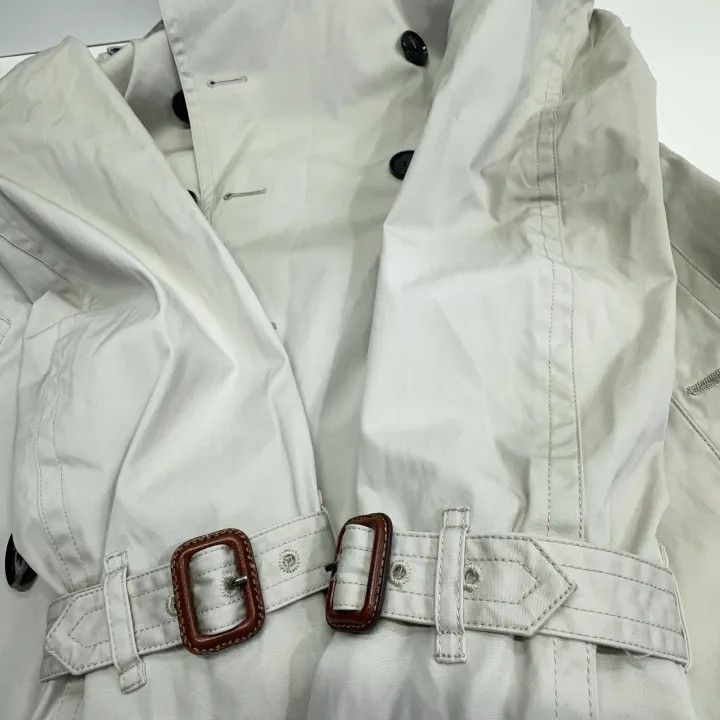 Burberry Burberry Beige Double-breasted Trench Coat 0079 Size XL / US 12-14 / IT 48-50 - 14 Thumbnail