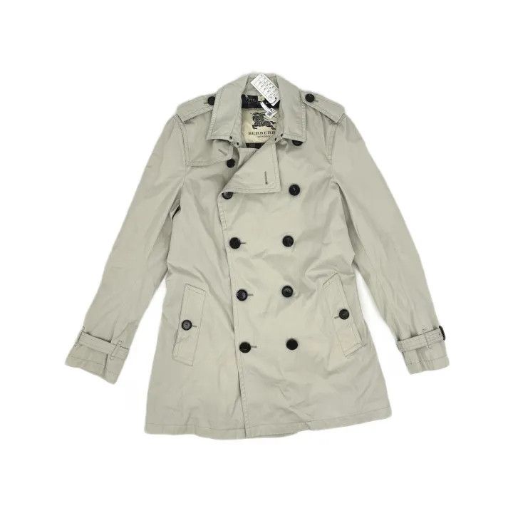 Burberry Burberry Beige Double-breasted Trench Coat 0079 Size XL / US 12-14 / IT 48-50 - 2 Thumbnail