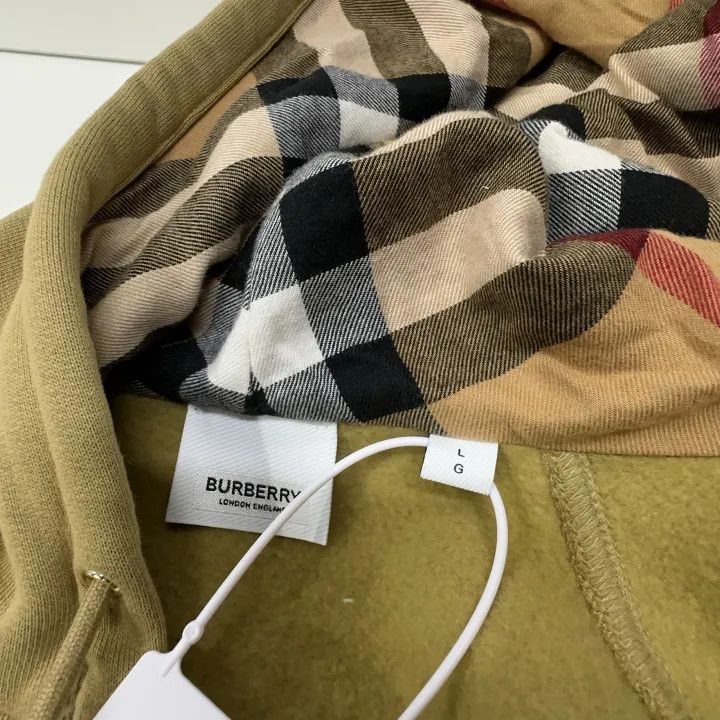 Burberry Burberry Embroidered Logo Hoodie for Women 0079 Size L / US 10 / IT 46 - 4 Thumbnail