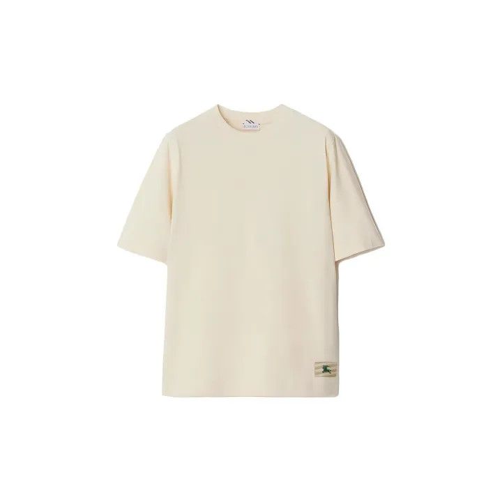 Burberry Burberry Logo Crew Neck Loose T-Shirt 0079 Size L / US 10 / IT 46 - 2 Thumbnail