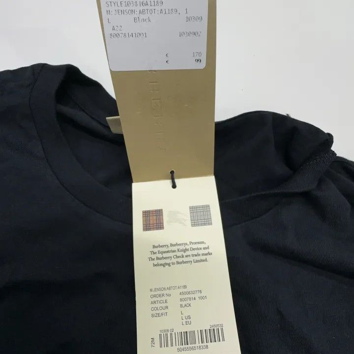 Burberry Burberry Knight Logo T-Shirt for Men and Women 0079 Size L / US 10 / IT 46 - 11 Thumbnail