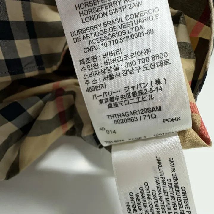 Burberry Burberry Classic Plaid Long Sleeve Shirt 0079 Size L / US 10 / IT 46 - 5 Thumbnail