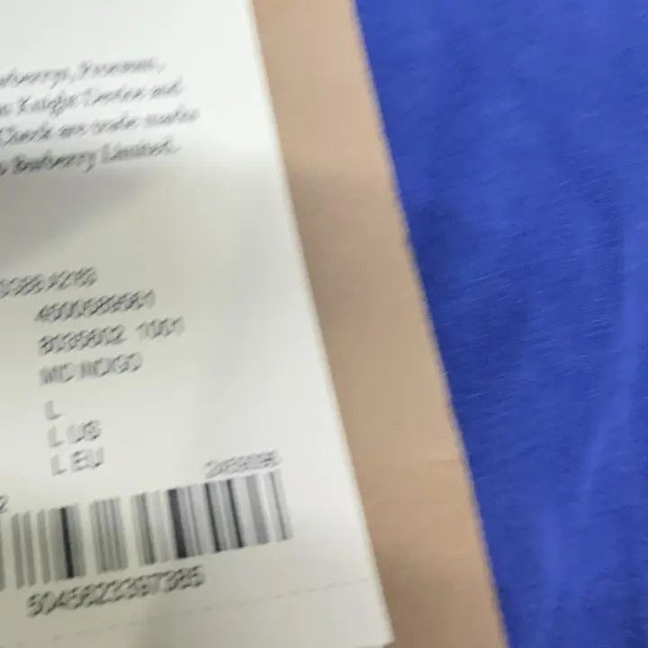 Burberry Burberry Color Logo Embroidered Short Sleeve T-shirt 0079 Size L / US 10 / IT 46 - 9 Thumbnail