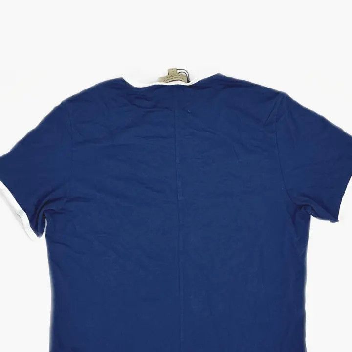 Burberry Burberry Color Logo Embroidered Short Sleeve T-shirt 0079 Size L / US 10 / IT 46 - 4 Thumbnail