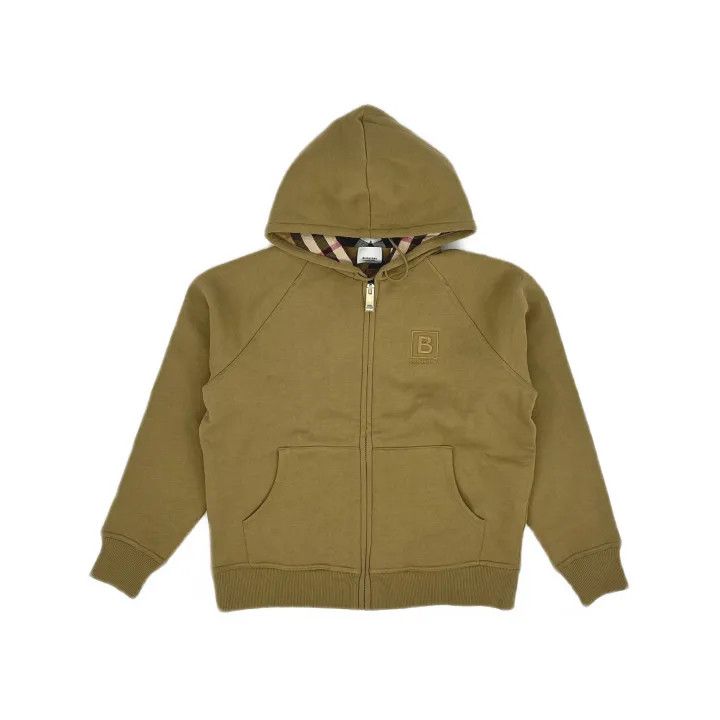 Burberry Burberry Logo Embroidered Hooded Sweatshirt 0079 Size L / US 10 / IT 46 - 2 Thumbnail
