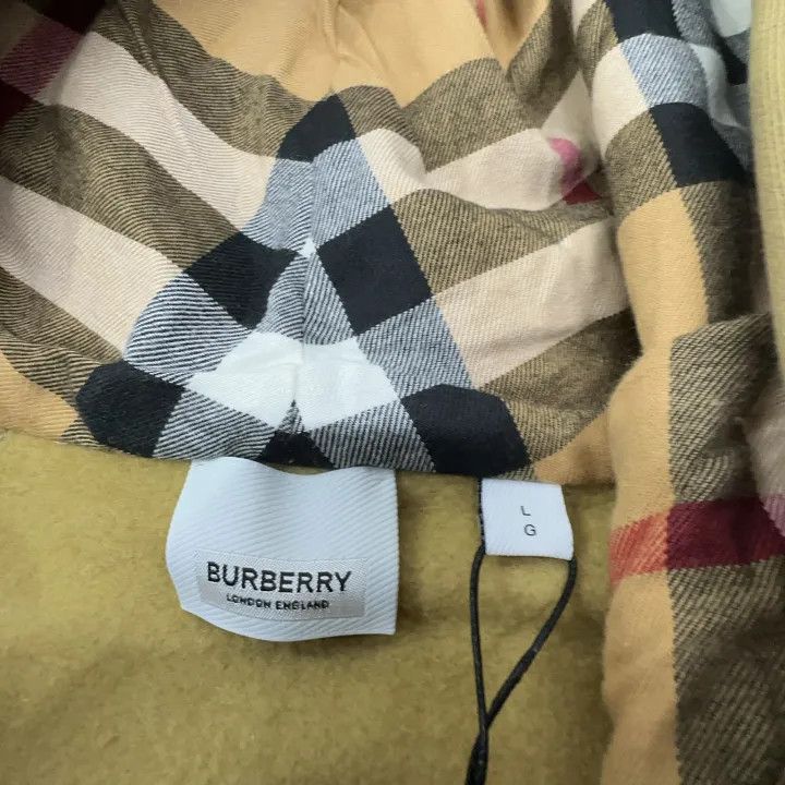 Burberry Burberry Logo Embroidered Hooded Sweatshirt 0079 Size L / US 10 / IT 46 - 5 Thumbnail