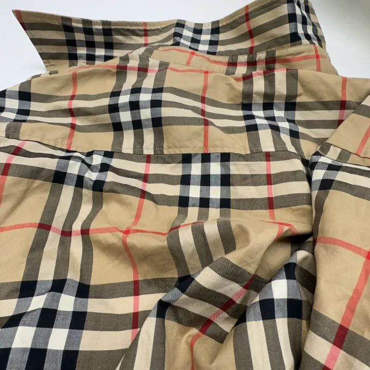 Burberry Burberry Classic Check Long Sleeve Shirt 0079 Size L / US 10 / IT 46 - 3 Thumbnail