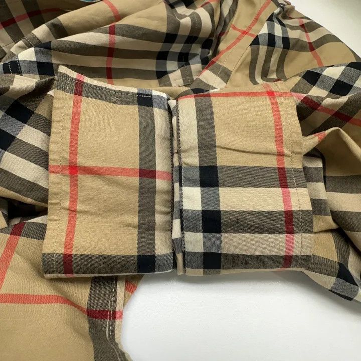 Burberry Burberry Classic Check Long Sleeve Shirt 0079 Size L / US 10 / IT 46 - 5 Thumbnail