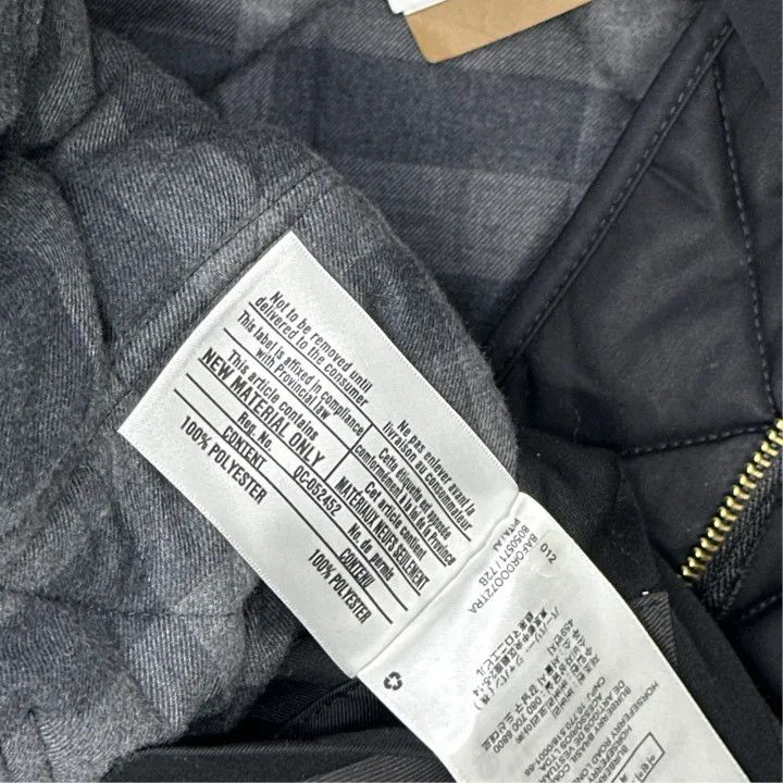 Burberry Burberry Quilted Cotton Jacket for Women 0079 Size L / US 10 / IT 46 - 4 Thumbnail
