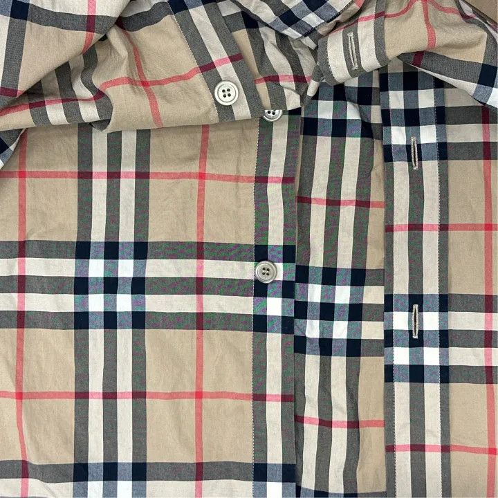 Burberry Burberry Classic Checked Long Sleeve Shirt 0079 Size L / US 10 / IT 46 - 4 Thumbnail