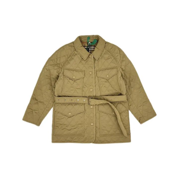 Burberry Burberry Quilted Nylon Field Jacket for Women 0079 Size L / US 10 / IT 46 - 2 Thumbnail