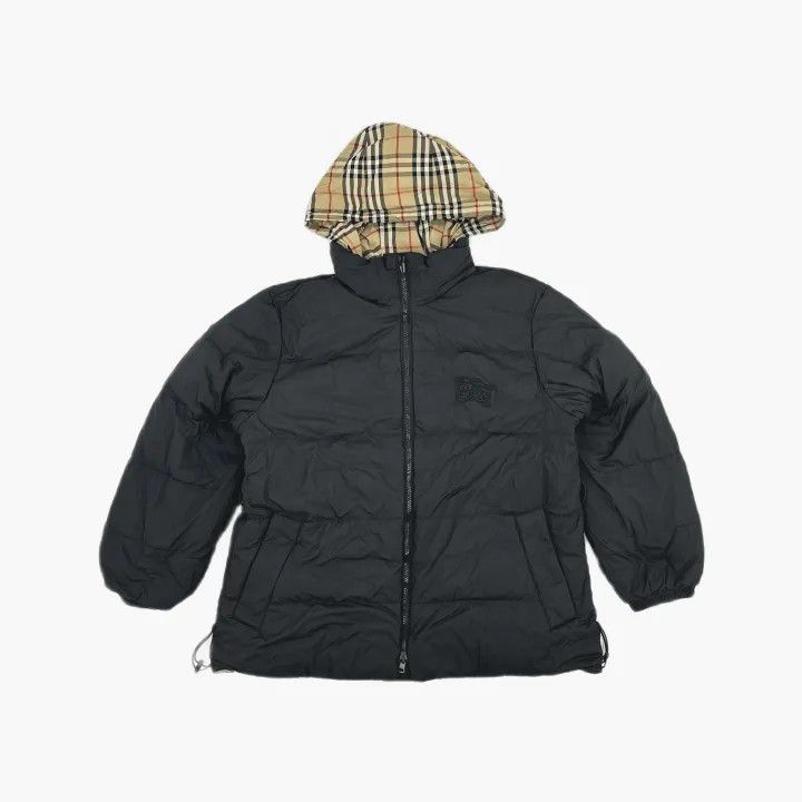 Burberry Burberry Women's Reversible Down Jacket with Hood 0079 Size L / US 10 / IT 46 - 4 Thumbnail