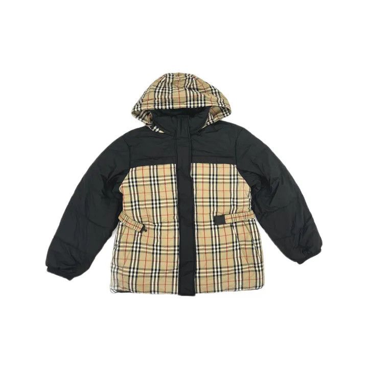 Burberry Burberry Women's Reversible Down Jacket with Hood 0079 Size L / US 10 / IT 46 - 2 Thumbnail