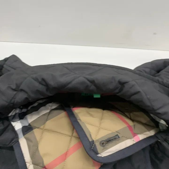 Burberry Burberry Black Quilted Cotton Double-Breasted Coat 0079 Size L / US 10 / IT 46 - 6 Thumbnail