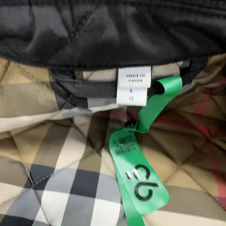Burberry Burberry Black Quilted Cotton Double-Breasted Coat 0079 Size L / US 10 / IT 46 - 5 Thumbnail