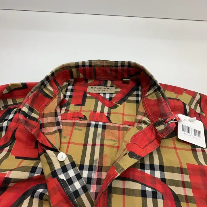 Burberry Burberry Graffiti Print Shirt for Men and Women 0079 Size L / US 10 / IT 46 - 6 Thumbnail