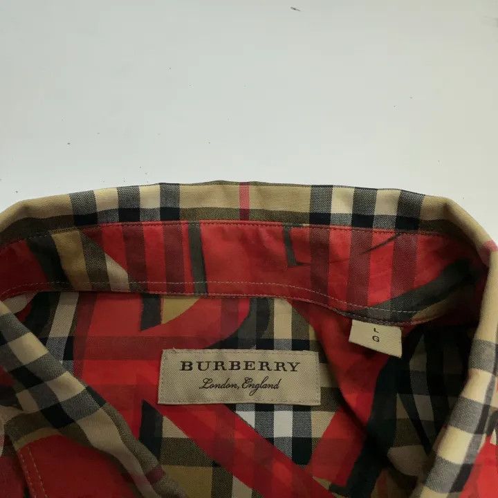 Burberry Burberry Graffiti Print Shirt for Men and Women 0079 Size L / US 10 / IT 46 - 5 Thumbnail