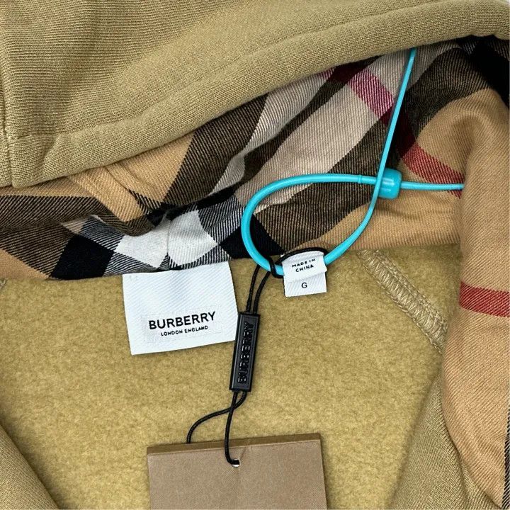 Burberry Burberry FW22 Hoodie with Logo Embroidery 0079 Size L / US 10 / IT 46 - 3 Thumbnail