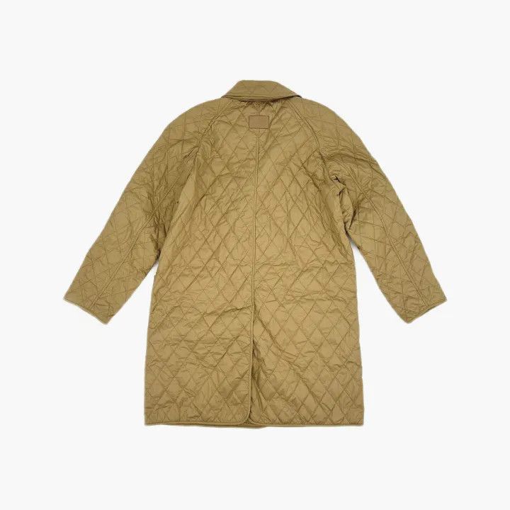 Burberry Burberry SS23 Beige Double-Breasted Mid-Length Cotton Coat 0079 Size L / US 10 / IT 46 - 3 Thumbnail