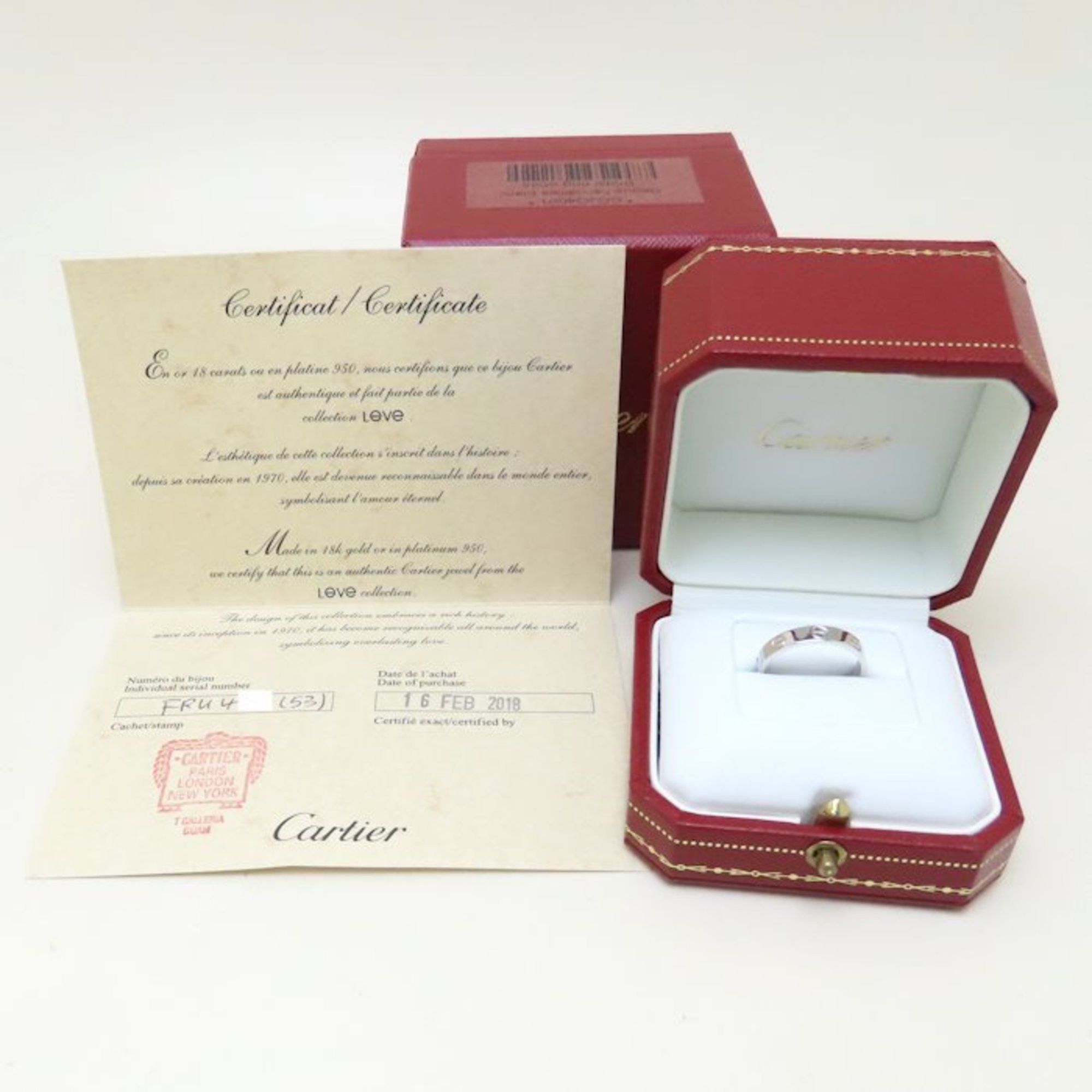 Cartier Cartier Love ring Size ONE SIZE - 5 Thumbnail
