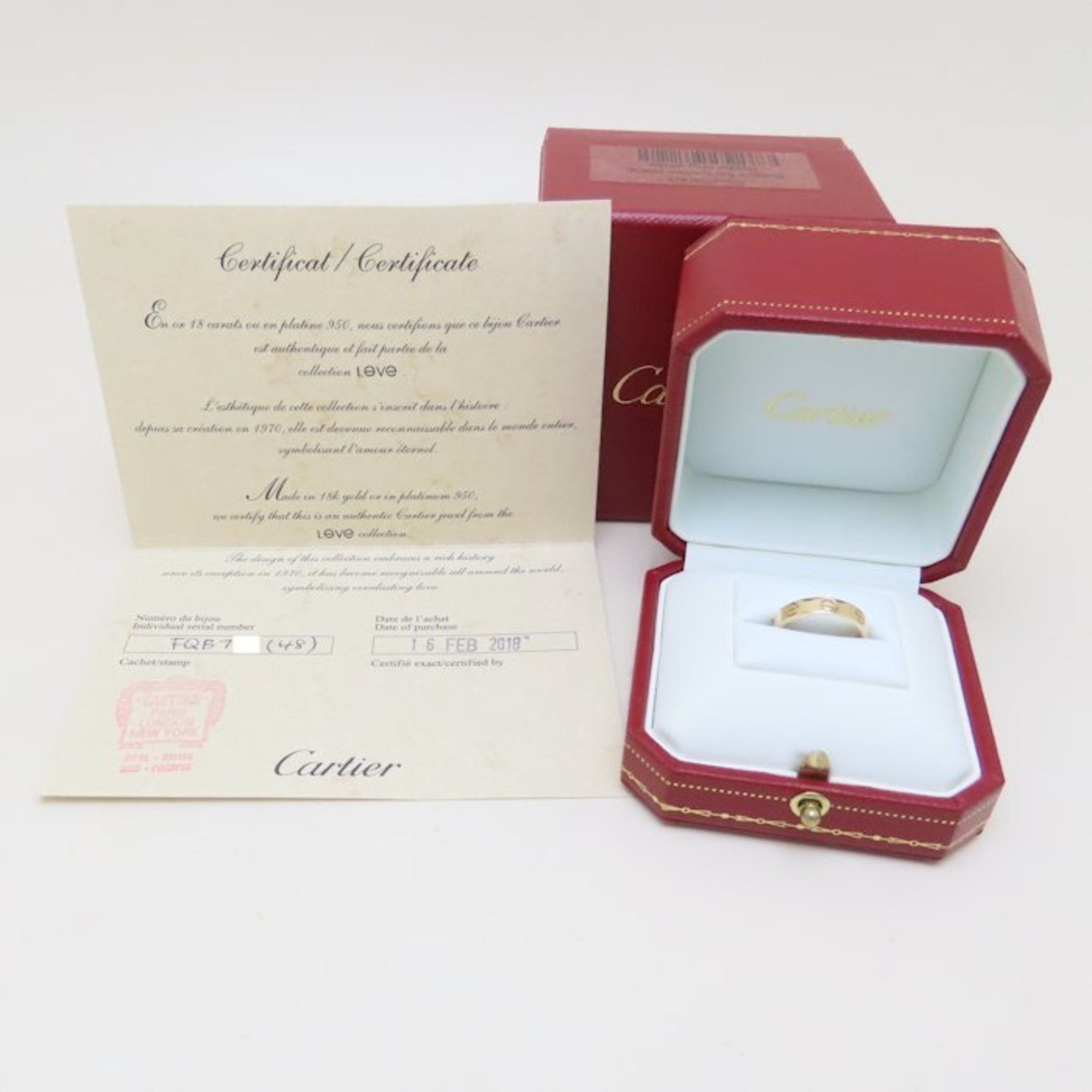 Cartier Cartier Love ring Size ONE SIZE - 5 Thumbnail