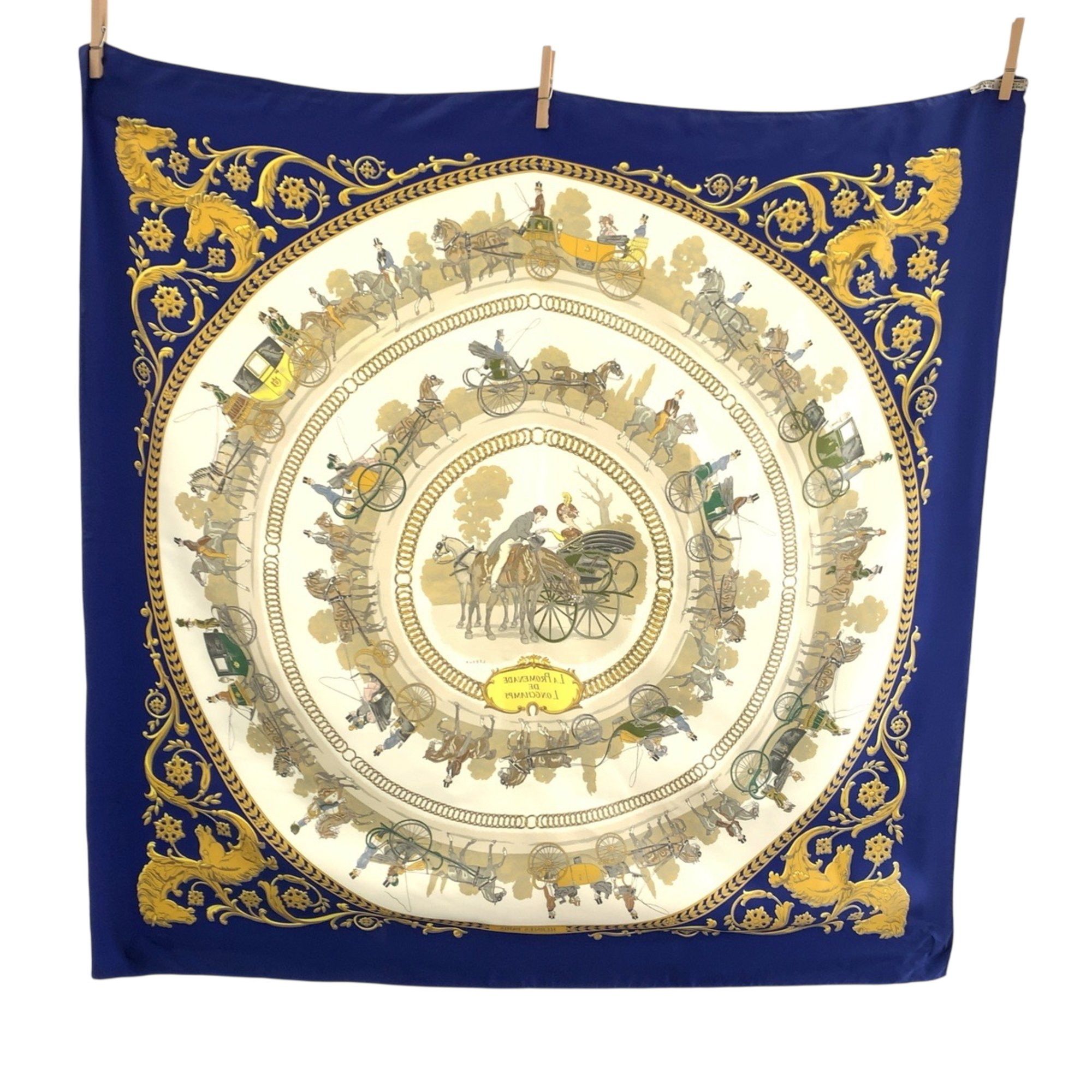 Hermes Hermès Carré 90 scarf Size ONE SIZE - 2 Thumbnail