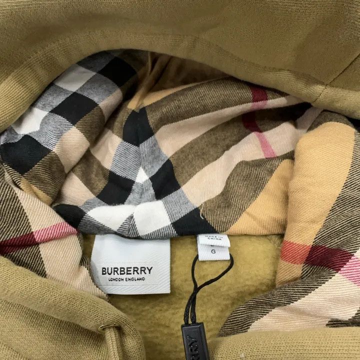 Burberry Burberry Casual Embroidered Logo Hoodie 0079 Size L / US 10 / IT 46 - 11 Thumbnail