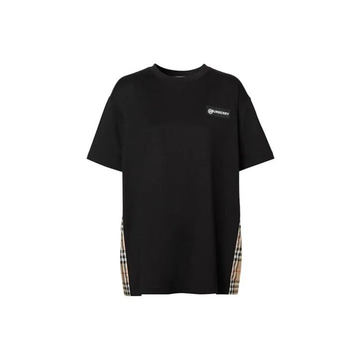 Burberry Burberry Logo Plaid Short Sleeve T-Shirt 0079 Size M / US 6-8 / IT 42-44 - 2 Thumbnail