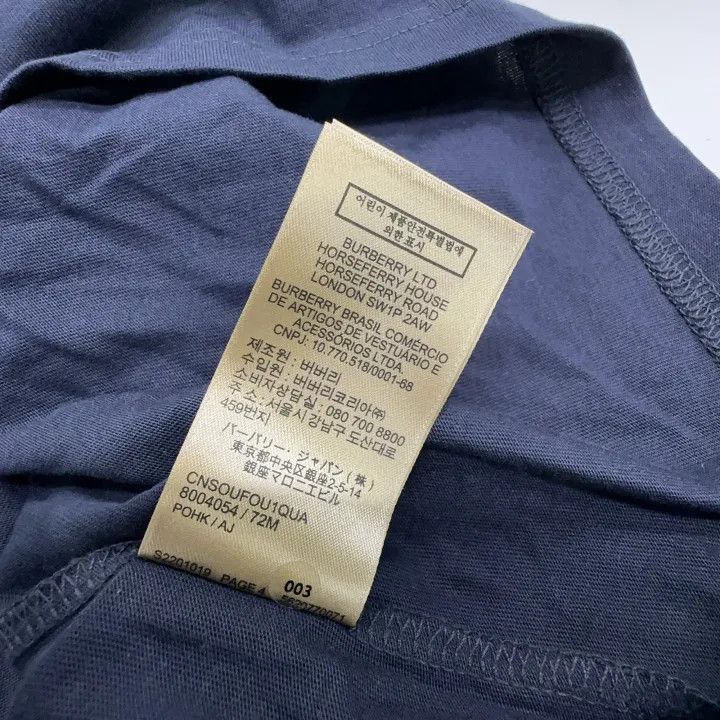 Burberry Burberry Logo Short Sleeve T-Shirt 0079 Size M / US 6-8 / IT 42-44 - 10 Thumbnail