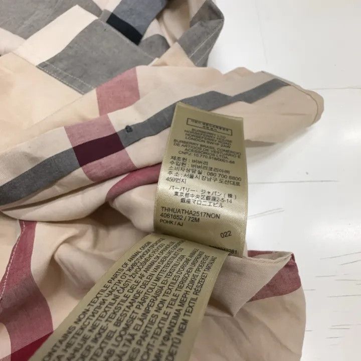 Burberry Burberry Plaid Print Casual Long Sleeve Shirt 0079 Size M / US 6-8 / IT 42-44 - 4 Thumbnail