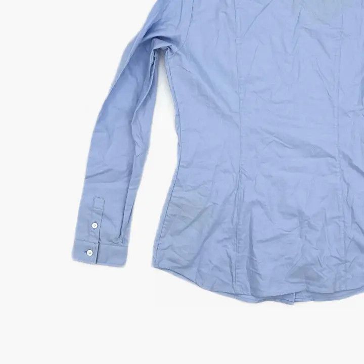 Burberry Burberry Casual Solid Long Sleeve Shirt 0079 Size M / US 6-8 / IT 42-44 - 5 Thumbnail