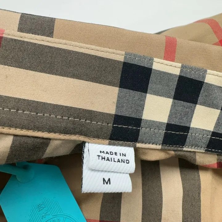 Burberry Burberry Classic Check Long Sleeve Shirt 0079 Size M / US 6-8 / IT 42-44 - 4 Thumbnail