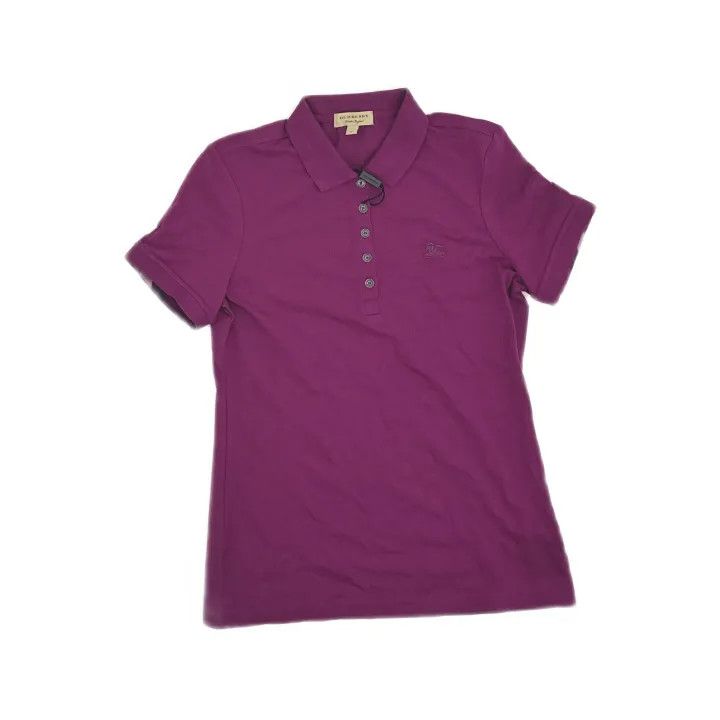 Burberry Burberry Cotton Logo Embroidered Polo Shirt 0079 Size M / US 6-8 / IT 42-44 - 2 Thumbnail