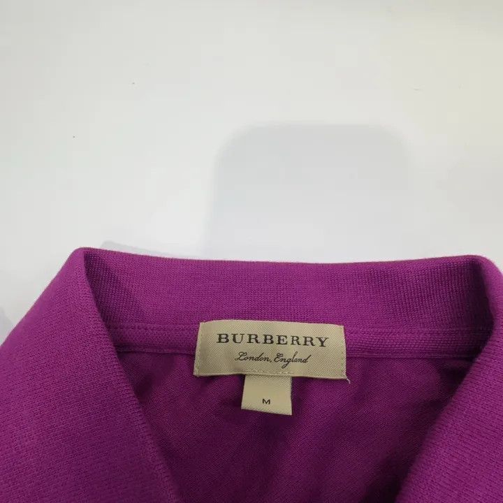 Burberry Burberry Cotton Logo Embroidered Polo Shirt 0079 Size M / US 6-8 / IT 42-44 - 6 Thumbnail
