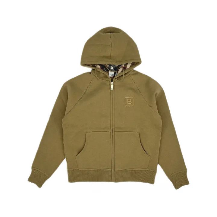 Burberry Burberry FW22 Logo Embroidered Hooded Sweatshirt 0079 Size M / US 6-8 / IT 42-44 - 2 Thumbnail