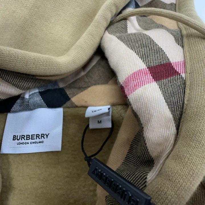 Burberry Burberry FW22 Logo Embroidered Hooded Sweatshirt 0079 Size M / US 6-8 / IT 42-44 - 6 Thumbnail
