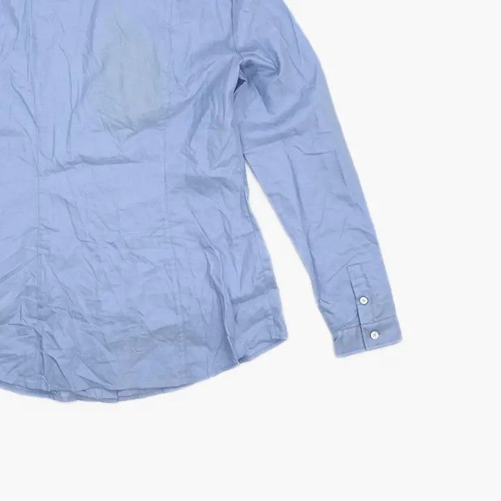 Burberry Burberry Casual Long Sleeve Shirt in Light Blue 0079 Size M / US 6-8 / IT 42-44 - 6 Thumbnail