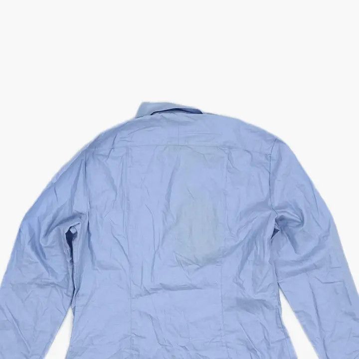 Burberry Burberry Casual Long Sleeve Shirt in Light Blue 0079 Size M / US 6-8 / IT 42-44 - 4 Thumbnail