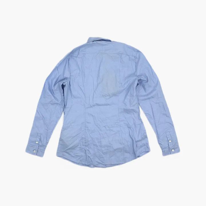 Burberry Burberry Casual Long Sleeve Shirt in Light Blue 0079 Size M / US 6-8 / IT 42-44 - 3 Thumbnail
