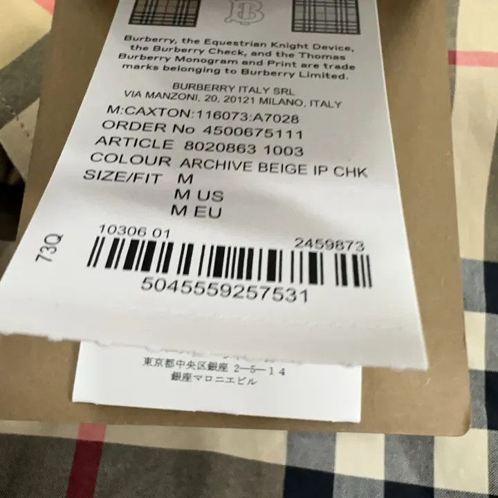 Burberry Burberry Classic Check Long Sleeve Shirt 0079 Size M / US 6-8 / IT 42-44 - 6 Thumbnail