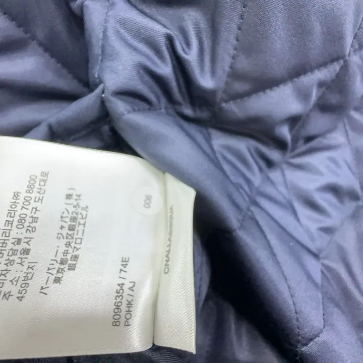 Burberry Burberry Blue Quilted Long Sleeve Jacket 0079 Size M / US 6-8 / IT 42-44 - 4 Thumbnail