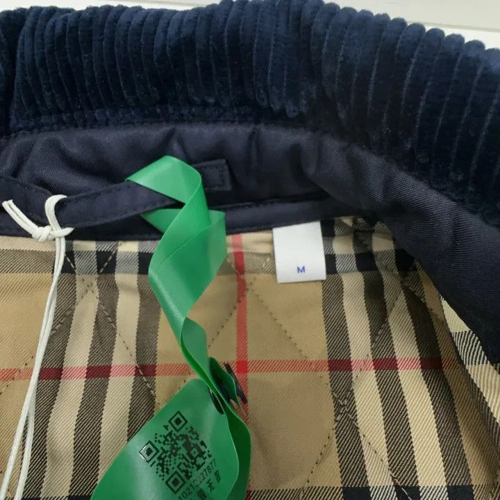 Burberry Burberry Blue Quilted Long Sleeve Jacket 0079 Size M / US 6-8 / IT 42-44 - 6 Thumbnail