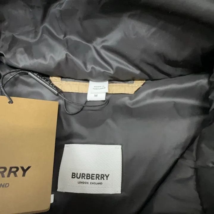 Burberry Burberry Color Blocked Padded Hooded Jacket 0079 Size M / US 6-8 / IT 42-44 - 5 Thumbnail