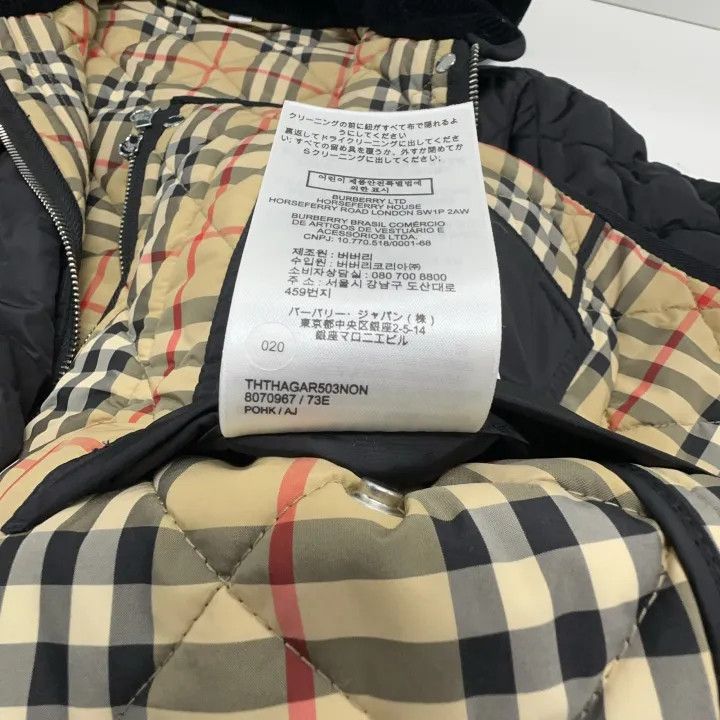 Burberry Burberry Black Quilted Hooded Jacket 0079 Size M / US 6-8 / IT 42-44 - 6 Thumbnail