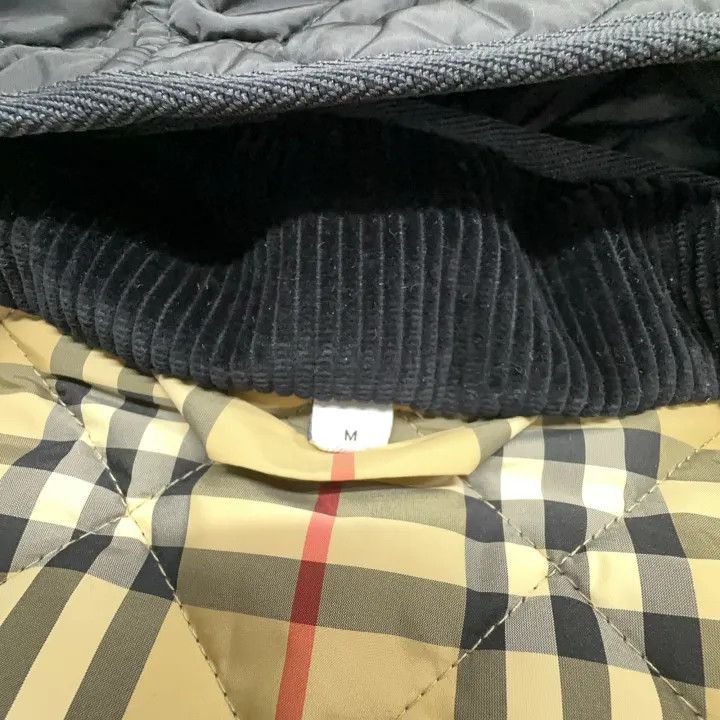 Burberry Burberry Black Quilted Hooded Jacket 0079 Size M / US 6-8 / IT 42-44 - 4 Thumbnail