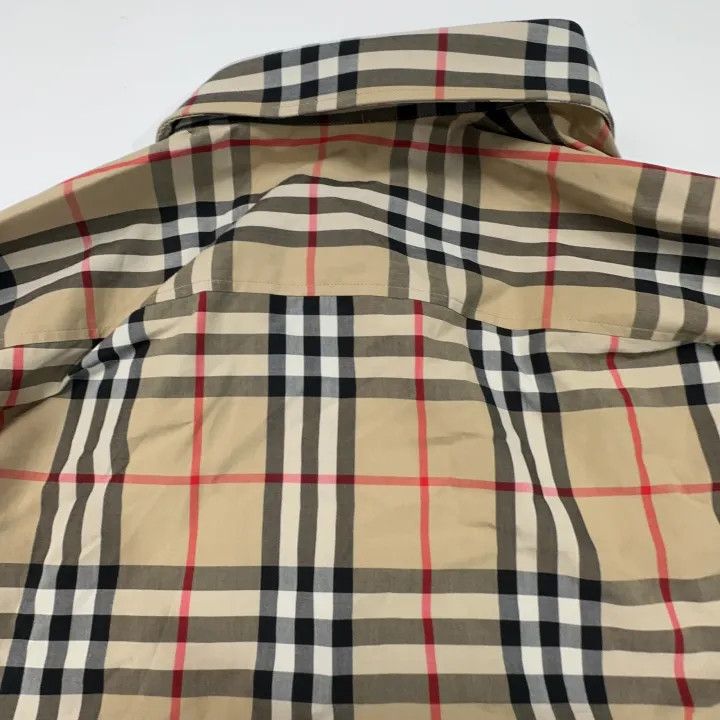 Burberry Burberry Classic Plaid Long Sleeve Shirt 0079 Size M / US 6-8 / IT 42-44 - 5 Thumbnail