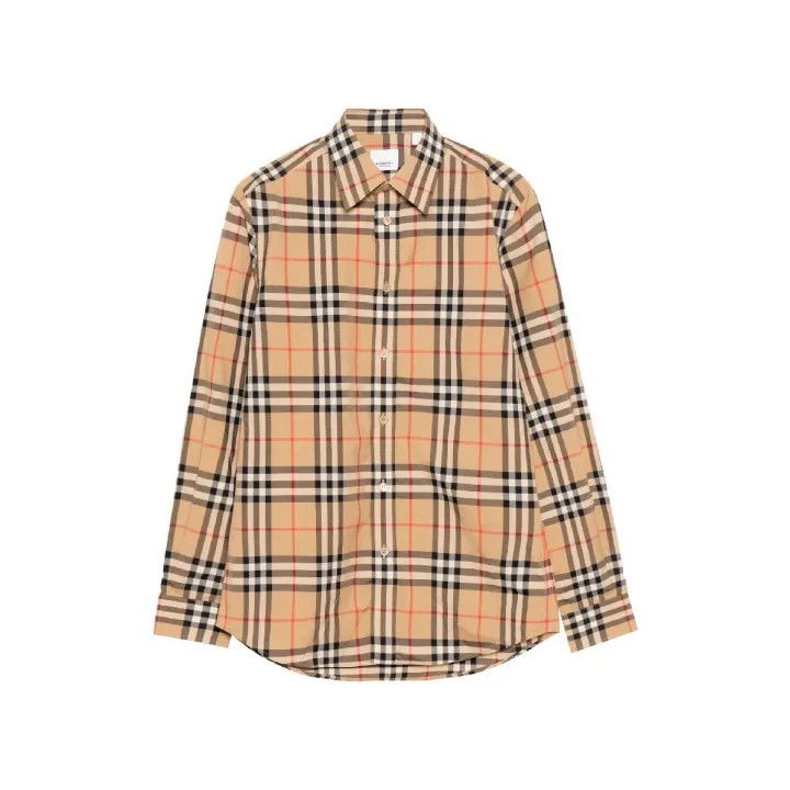 Burberry Burberry Classic Plaid Long Sleeve Shirt 0079 Size M / US 6-8 / IT 42-44 - 2 Thumbnail