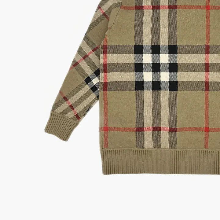 Burberry Burberry Classic Plaid Wool Cardigan for Women 0079 Size M / US 6-8 / IT 42-44 - 5 Thumbnail
