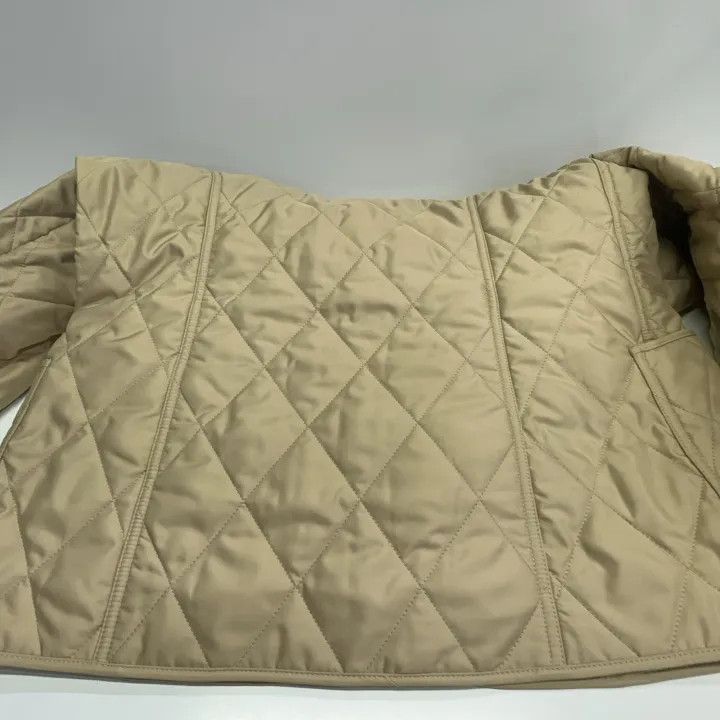 Burberry Burberry Women's Quilted Button-Up Jacket 0079 Size M / US 6-8 / IT 42-44 - 14 Thumbnail